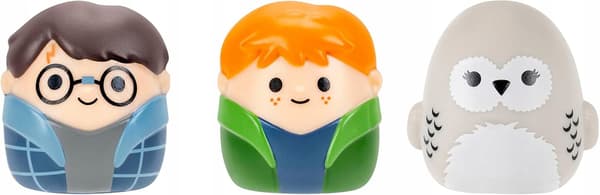 JAZWARES Squish-a-longs Squishmallows Harry Potter Hogwarts Express Set