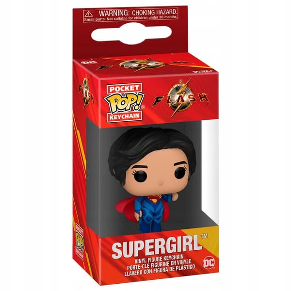 Funko Pocket POP! Keychain – The Flash & Supergirl DC Comics Figure