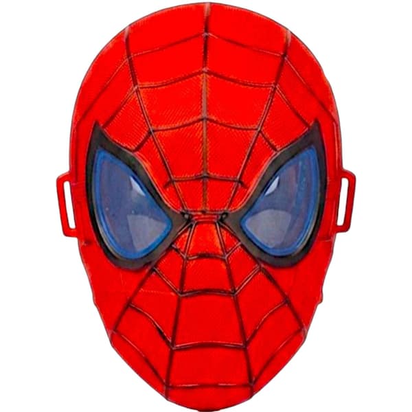 SPIDER-MAN FIGURINE + INTERACTIVE GLOW-IN-THE-DARK MASK – SPIDER-MAN FIGURINE SET