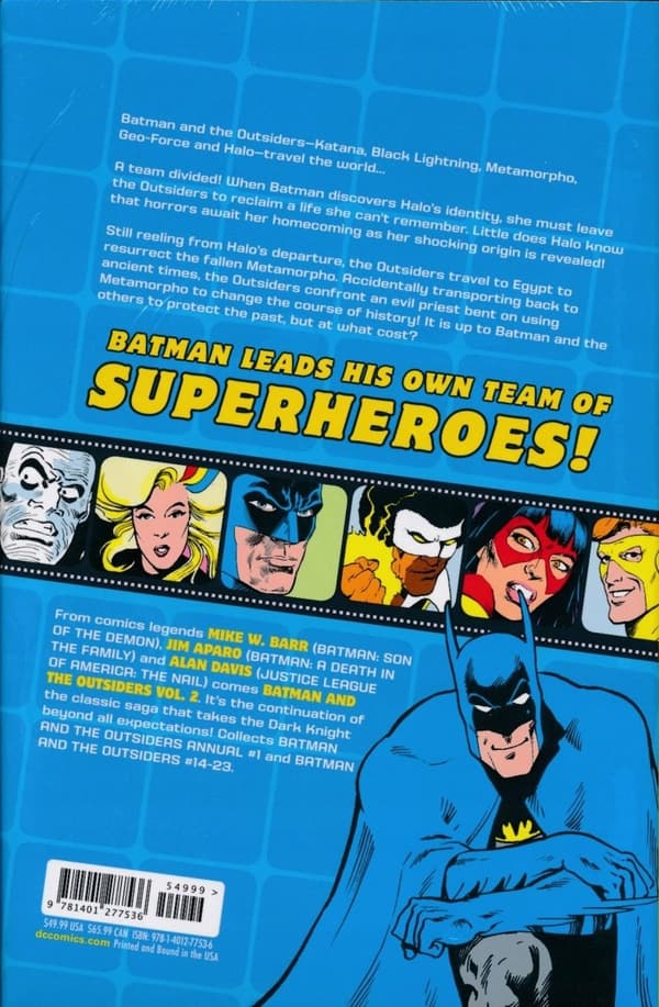 Batman and the Outsiders Vol. 2 by Mike W. Barr