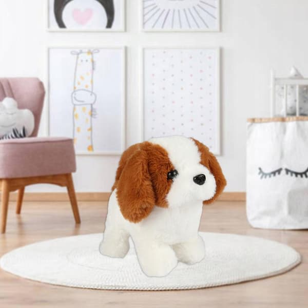 18cm Interactive Plush Puppy, Electronic Toy, Cute Robot Dog, Fun Shepherd
