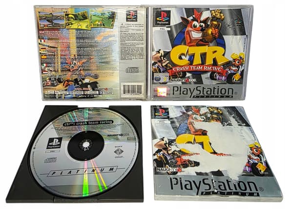 CTR CRASH TEAM RACING PSX game – READ THE DESCRIPTION!!!