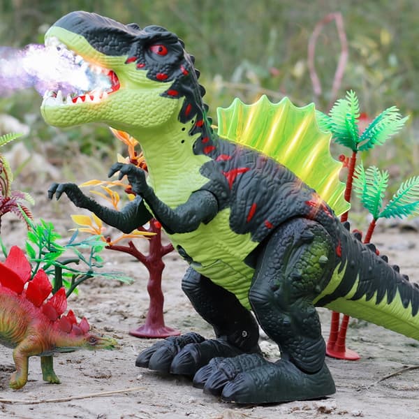 GIFT IDEAS FOR 3–5-YEAR-OLDS: INTERACTIVE DINOSAUR – IT GLOWS, WALKS AND ROARS