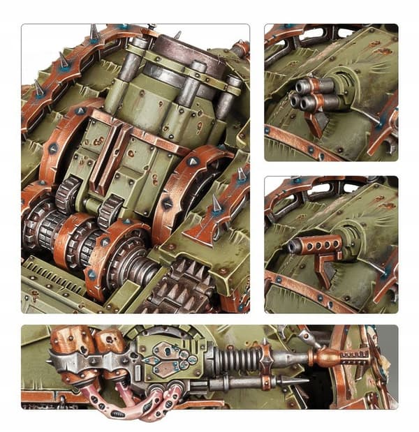 Warhammer 40,000: DEATH GUARD PLAGUEBURST CRAWLER, Games Workshop models