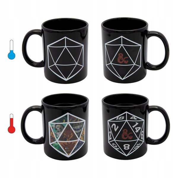 DUNGEONS+DRAGONS HEAT-CHANGE MUG MAGIC