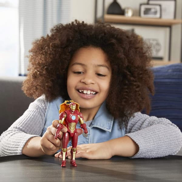 MARVEL AVENGERS IRON MAN MECH STRIKE FIGURE