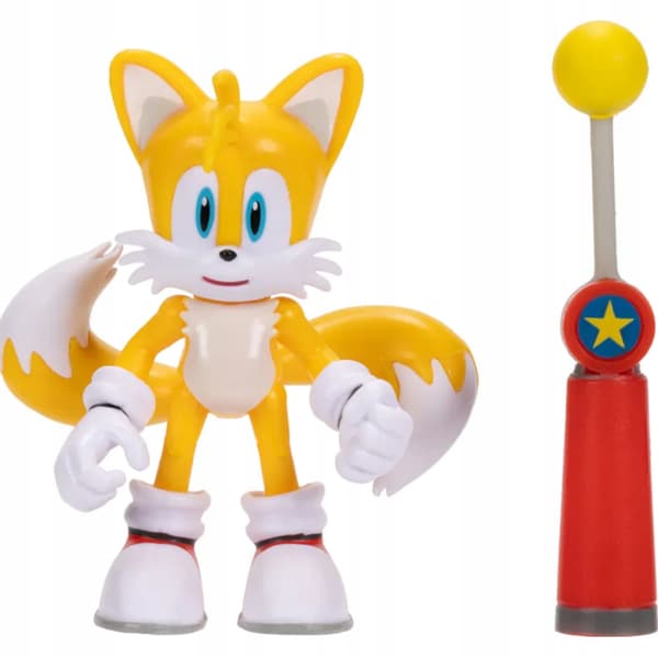 SONIC THE HEDGEHOG 35TH ANNIVERSARY JAKKS PACIFIC TAILS CHECKPOINT