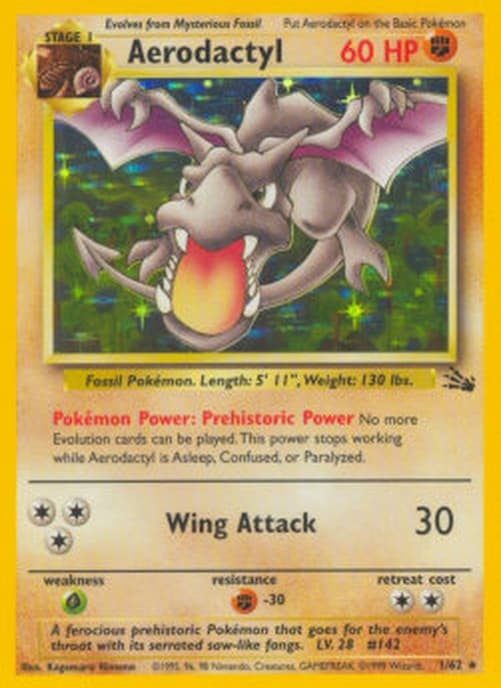 Pokemon TCG Aerodactyl