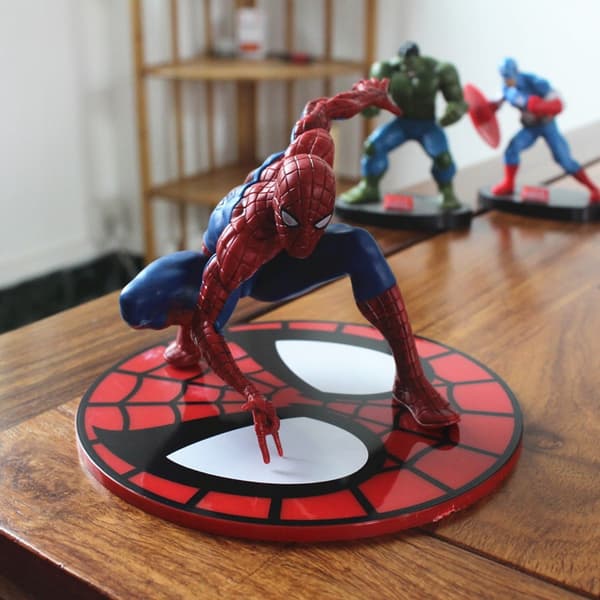 Spider-Man Cake Topper with Stand, 13.5 cm