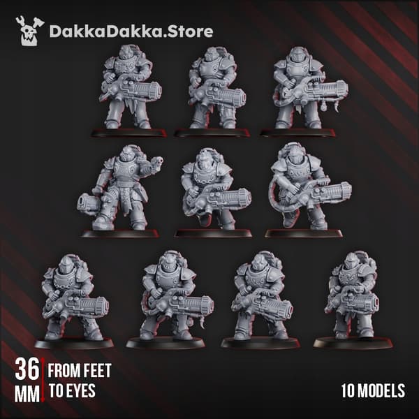 Ignisaurus Clan Team Pulsarum x5 DakkaDakkaStore