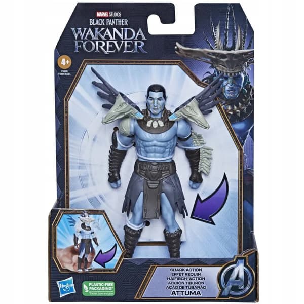 MARVEL STUDIOS BLACK PANTHER: WAKANDA FOREVER – ATTUMA ARTICULATED FIGURE