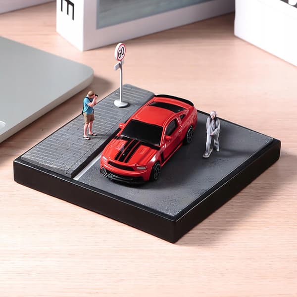 1/64 Scale model car Display stand Model train Scenery layout Micro-scenery stand