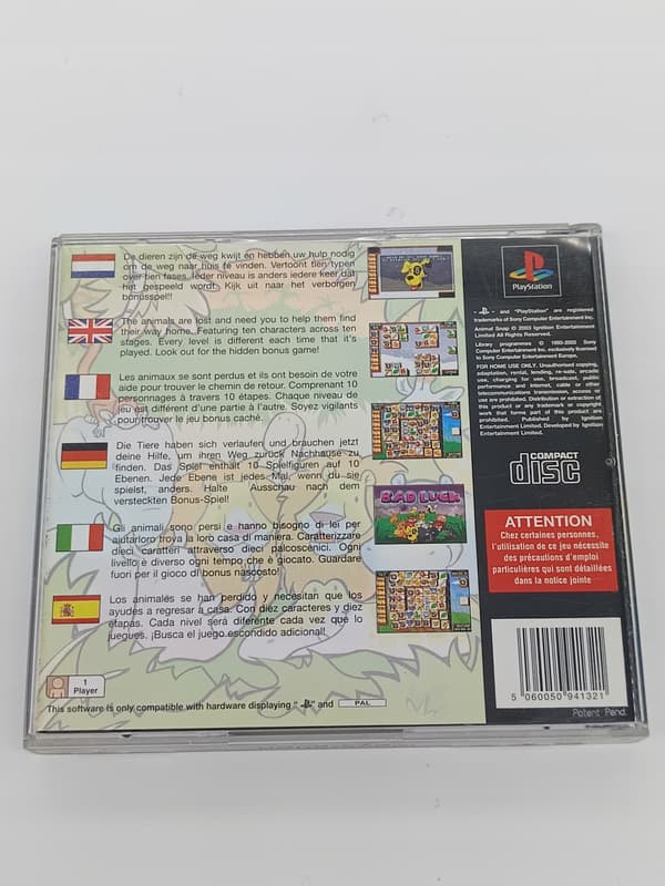 ANIMAL SNAP PlayStation (PSX) boxed