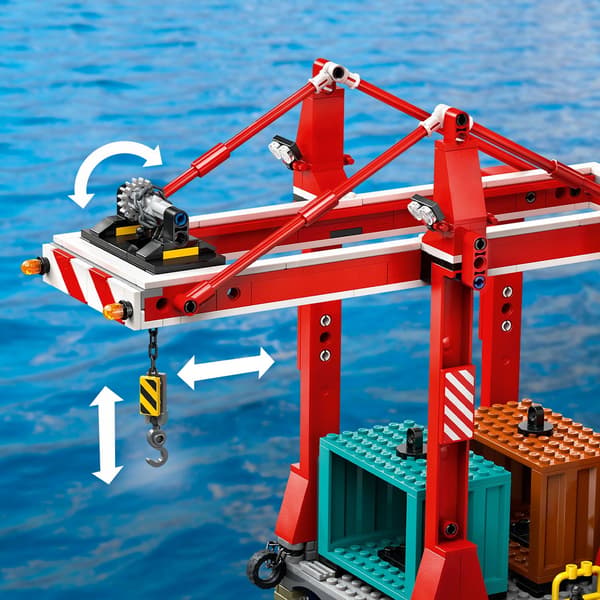 LEGO City Seaside Harbour with Cargo Ship 60422