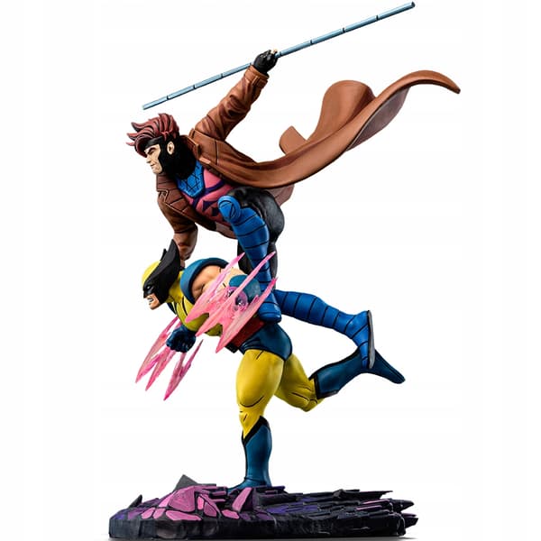 X-Men '97 Gambit and Wolverine scale figurine – Iron Studios