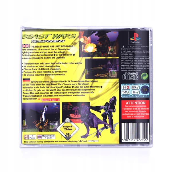 Beast Wars: Transformers ENG | PS1/PSX | ENG