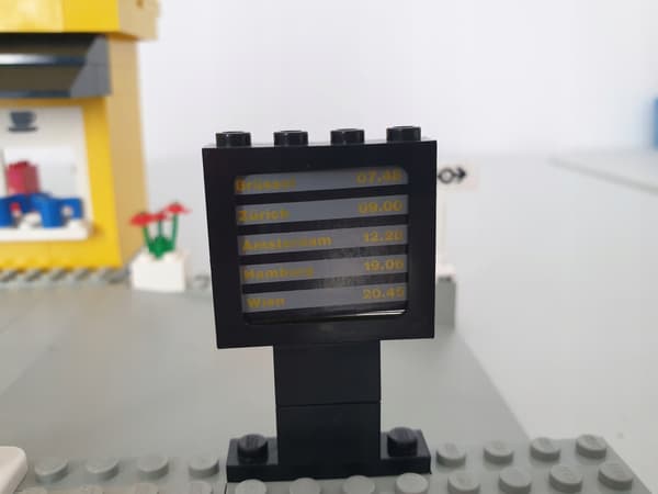 Lego Train 4554 Metro Station