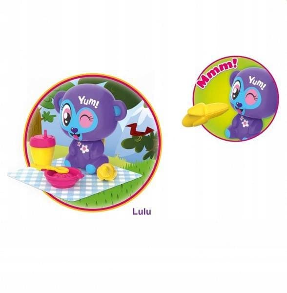 LUMILUVS FRIENDS MONKEY LAMP ACCESSORIES SET