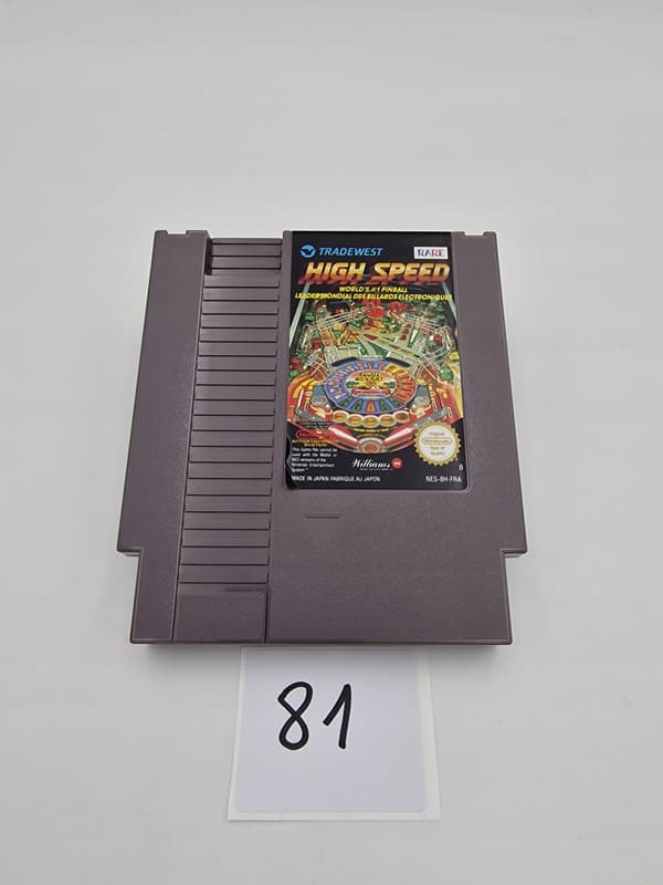NINTENDO NES HIGH SPEED