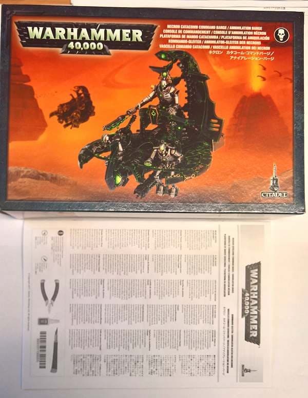 Warhammer 40,000 Catacomb Command Barge, Games Workshop
