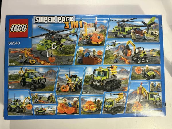 LEGO City 66540 Volcano Value Pack NEW