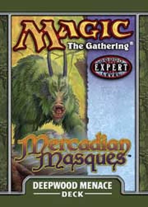 Magic: The Gathering Mercadian Masques: Deepwood Menace Theme Deck