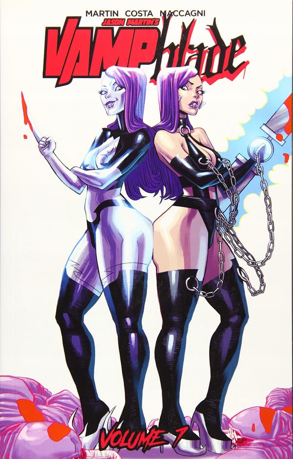 Vampblade Volume 7: Down the Vamp Hole by Jason Martin