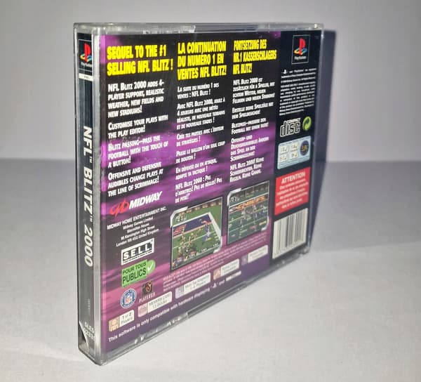 NFL Blitz 2000 PSX 3XA game