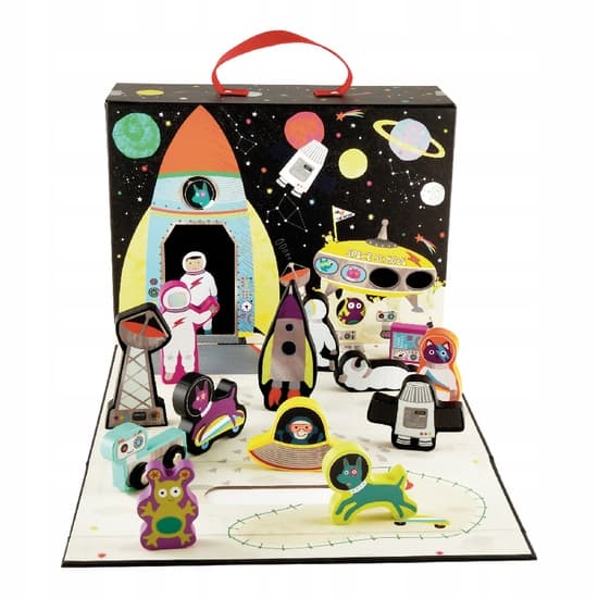 SPACE SET: SPACE STATION – 15 FIGURES BY FLOSS & ROCK