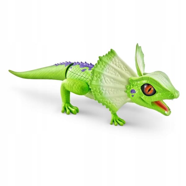 ZURU Robo Alive interactive walking green lizard figurine