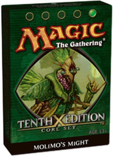 Magic: The Gathering Tenth Edition: Molimos Might Theme Deck