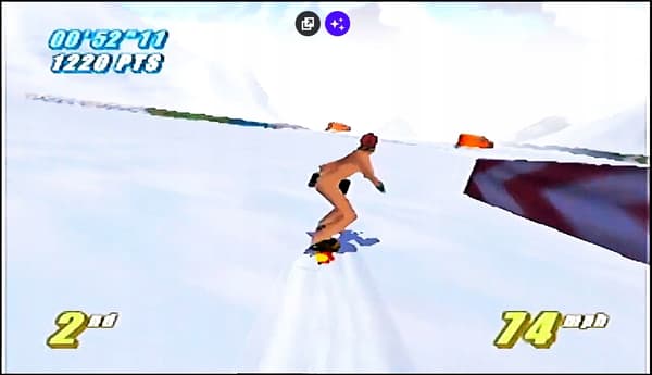 Twisted Edge Snowboarding – a game for the Nintendo 64 (N64) console.