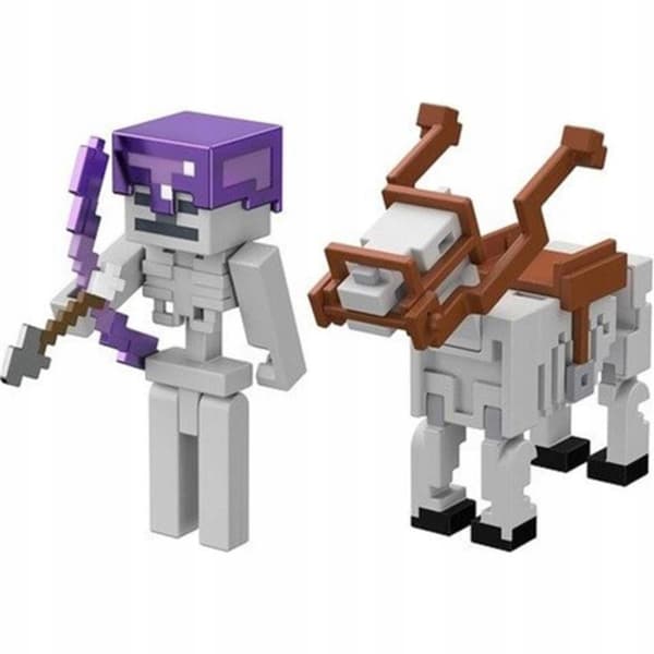 MATTEL Minecraft Ravager and Raid Figures