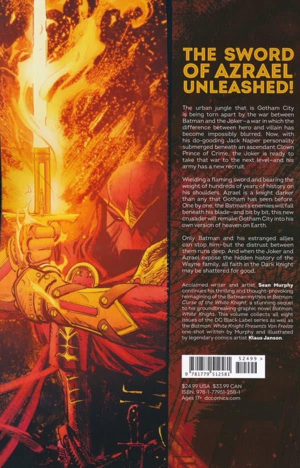 Batman: Curse of the White Knight – A collaborative work