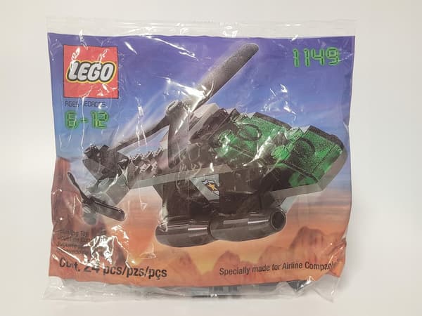 Lego Town 1149 Combat Helicopter – Creator polybag, MISB, 2002