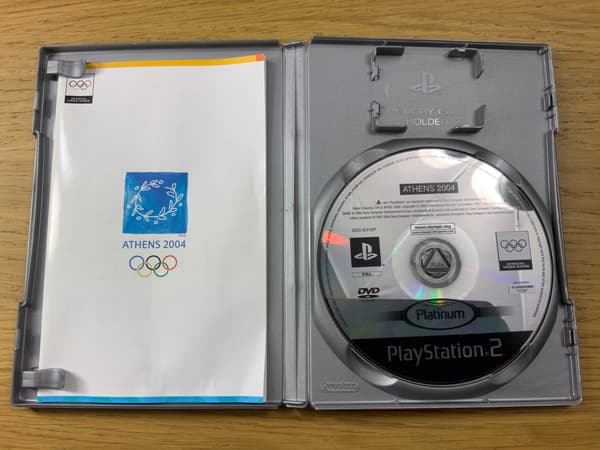 ATHENS 2004 – CD, in excellent condition, complete set, PS2