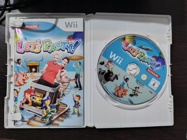 Let's Party Nintendo Wii + mat