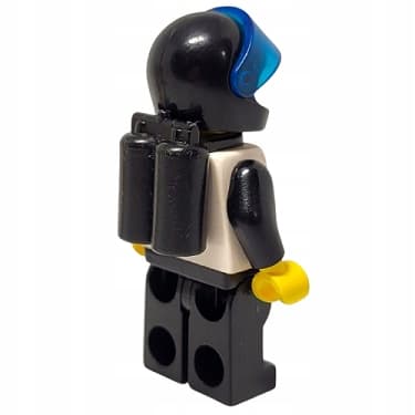 LEGO Space – Minifigure – Futuron Black Astronaut sp013 – Second-hand