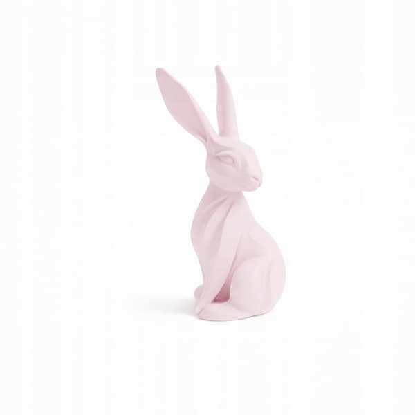 DECORATIVE LONG-EARED RABBIT TABLE ORNAMENT – AVAILABLE IN A WIDE RANGE OF COLOURS
