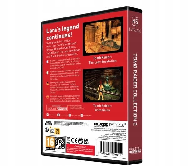 Evercade Tomb Raider Collection 2 game