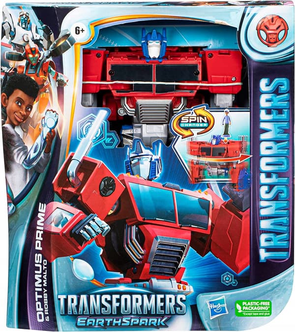 HASBRO Transformers EarthSpark Optimus Prime Figure