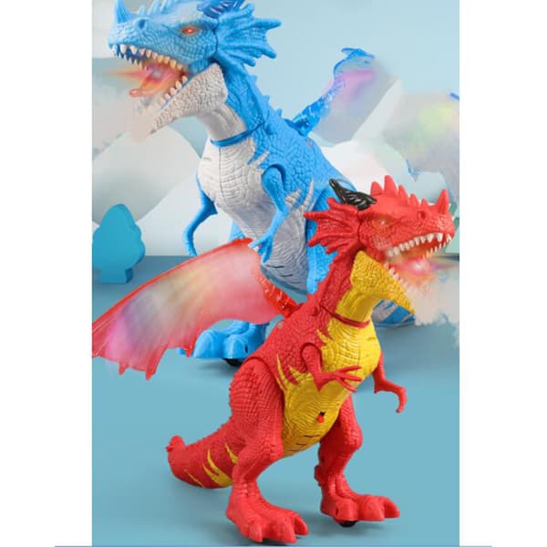 Electronic Simulation Dinosaur Prehistoric Animal Educational Toy Red