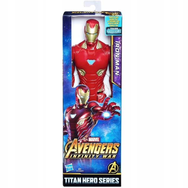 HASBRO IRON MAN ARTICULATED FIGURE 30cm E1410 PowerFX