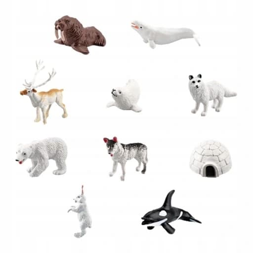 10 Realistic Animal Models: Arctic Animals