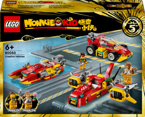LEGO Monkie Kid 80050 Creative Vehicles