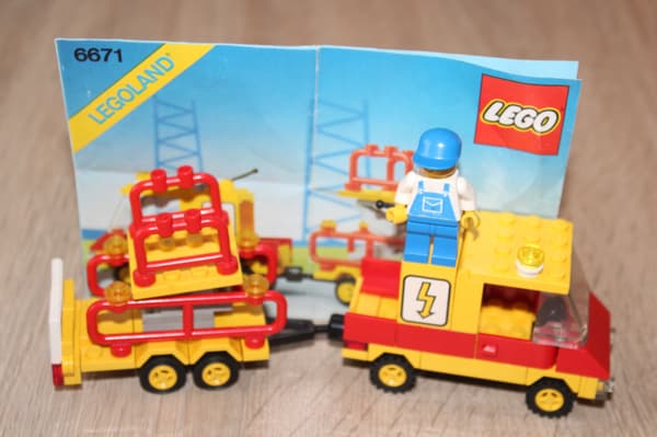 LEGO CITY TOWN 6671-2 SET INSTRUCTIONS