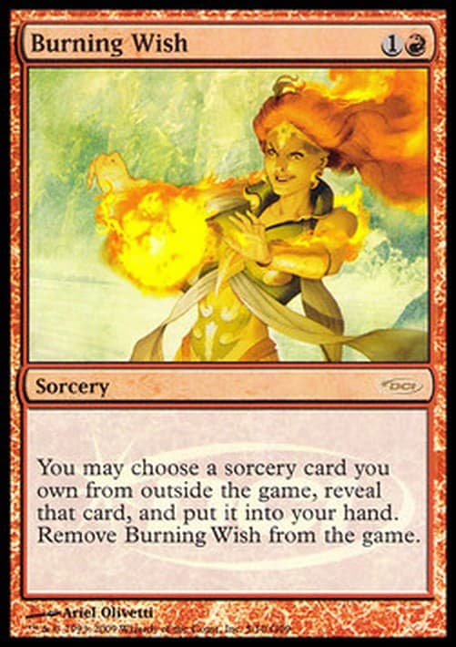 Magic: The Gathering Burning Wish