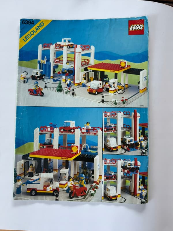 LEGO 6394 Metro Park & Service Tower Town Instructions