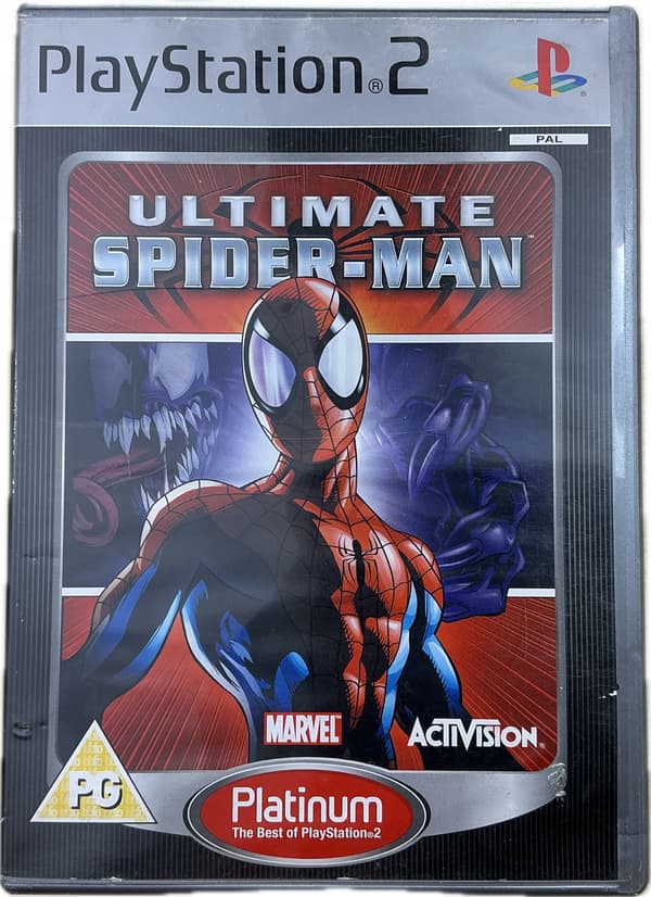 ULTIMATE SPIDER-MAN SPIDER-MAN U disc – very good condition, complete set – PS2