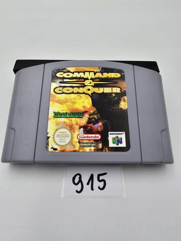NINTENDO 64 COMMAND & CONQUER ORIGINAL